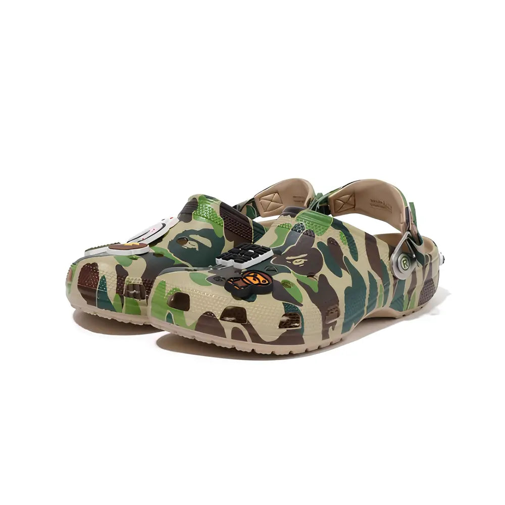 BAPE CLOGS
